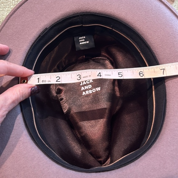 Jack and Arrow Brown Australian Wool Cowboy Hat Large - Picture 7 of 7